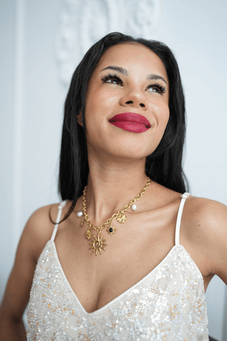 Golden Wish Necklace — waterproof, tarnish - free jewelry