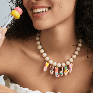 Pool Party Necklace — waterproof, tarnish - free jewelry