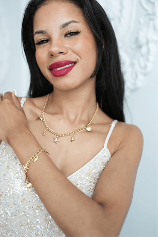 Sea Charm Necklace — waterproof, tarnish - free jewelry