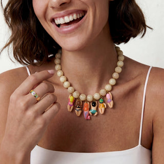 Pool Party Necklace — waterproof, tarnish - free jewelry