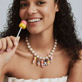 Pool Party Necklace — waterproof, tarnish - free jewelry