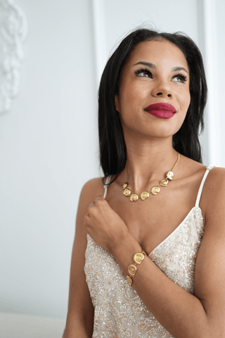 Sunset Shell Bracelet — waterproof, tarnish - free jewelry