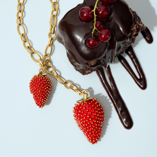 Strawberry Kiss Necklace