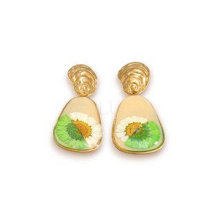 Petal Drop Earrings
