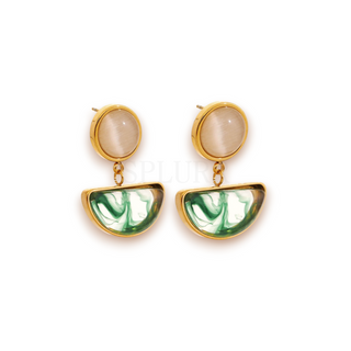 Palm Fan Earrings