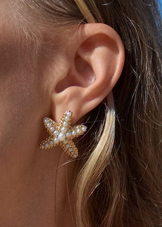Stellar Pearl Earrings