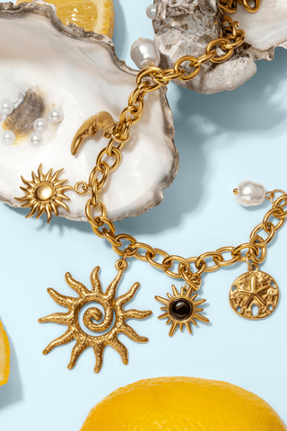 Golden Wish Necklace — waterproof, tarnish - free jewelry