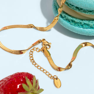 Silken Snake Necklace