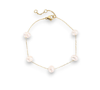 Aurora Pearl Chain Bracelet