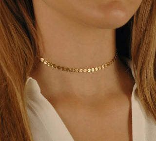 Orbit Gold Chain Necklace