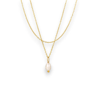 Luna Pearl Layered Necklace